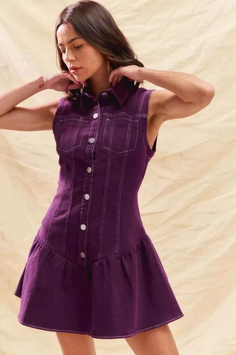 Gamelina Mini Dress - Akana Style