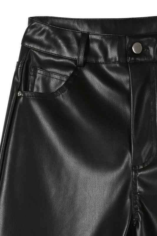 Vegan leather pants - Akana
