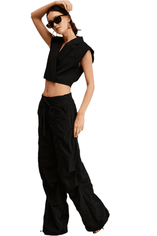 Black Tailored Vest for a Sharp and Stylish Look - Akana Style