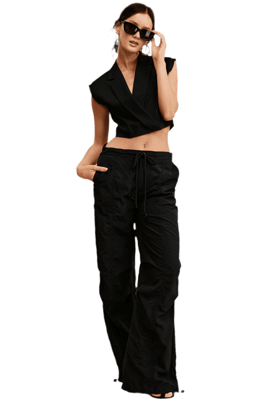 Black Tailored Vest for a Sharp and Stylish Look - Akana Style