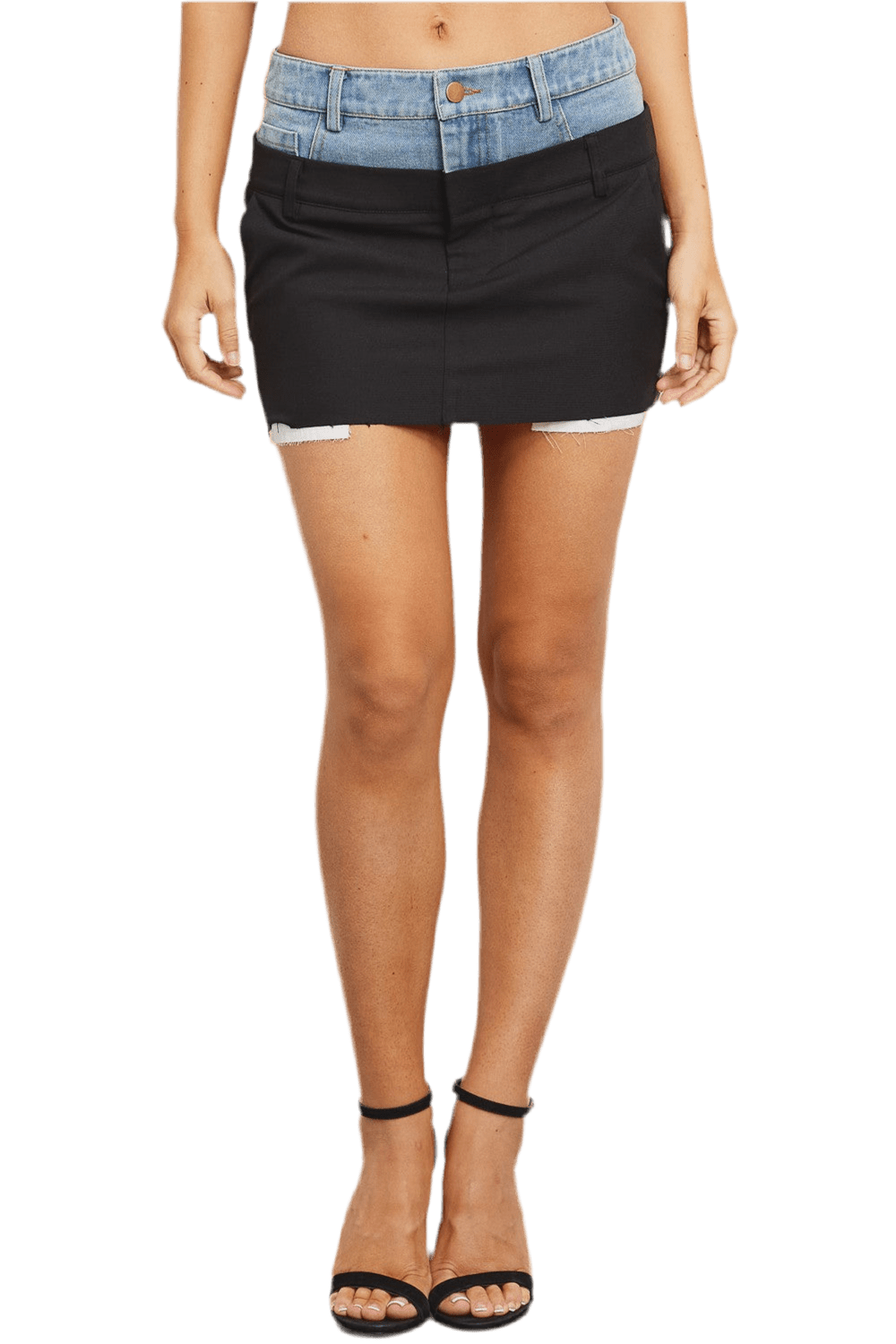 Waistband Mini Skirt