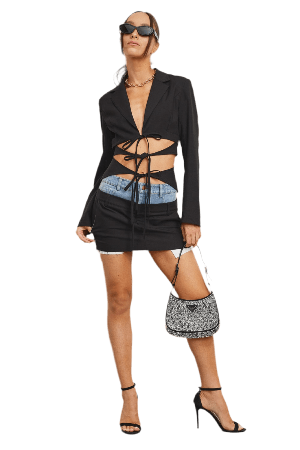 Waistband Mini Skirt