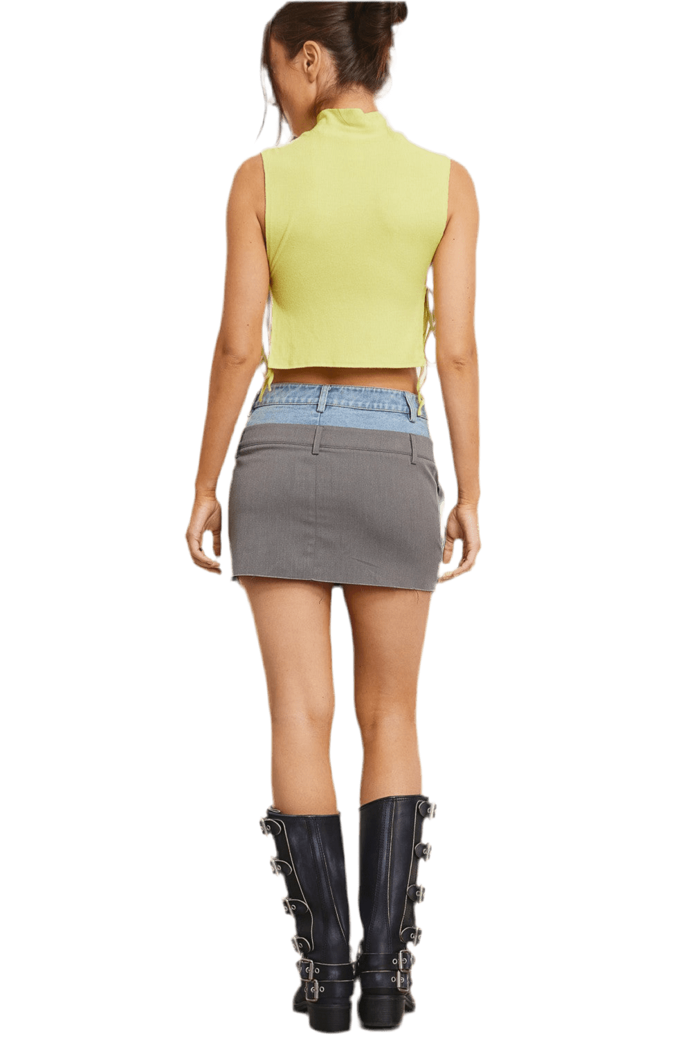 Waistband Mini Skirt