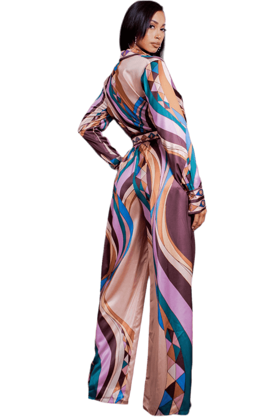 Blouse and Wide Pants Set for Stylish Comfort - Akana Style