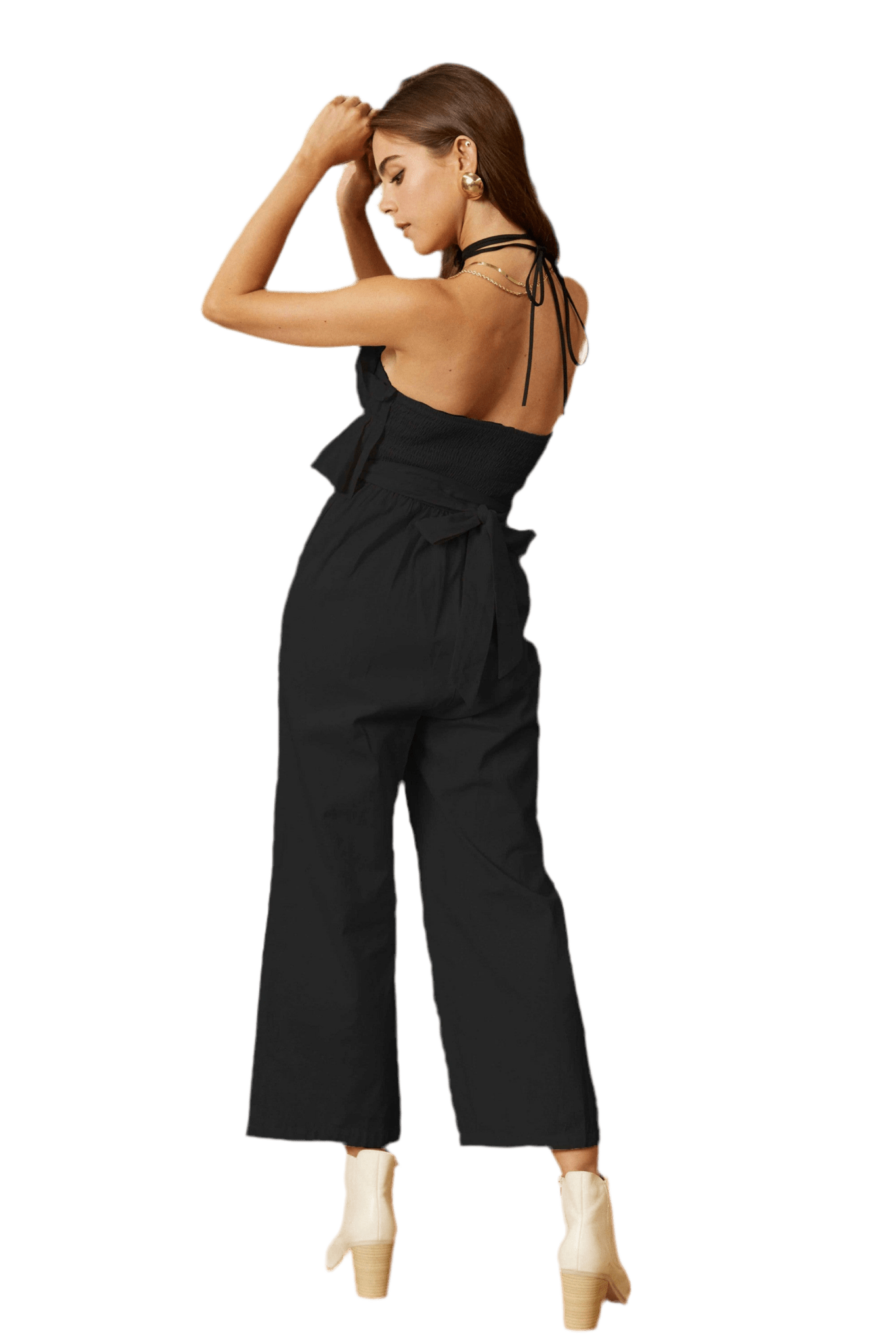 TUBE TOP JUMPSUIT