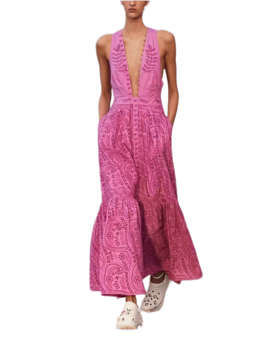 Long Dress in pink