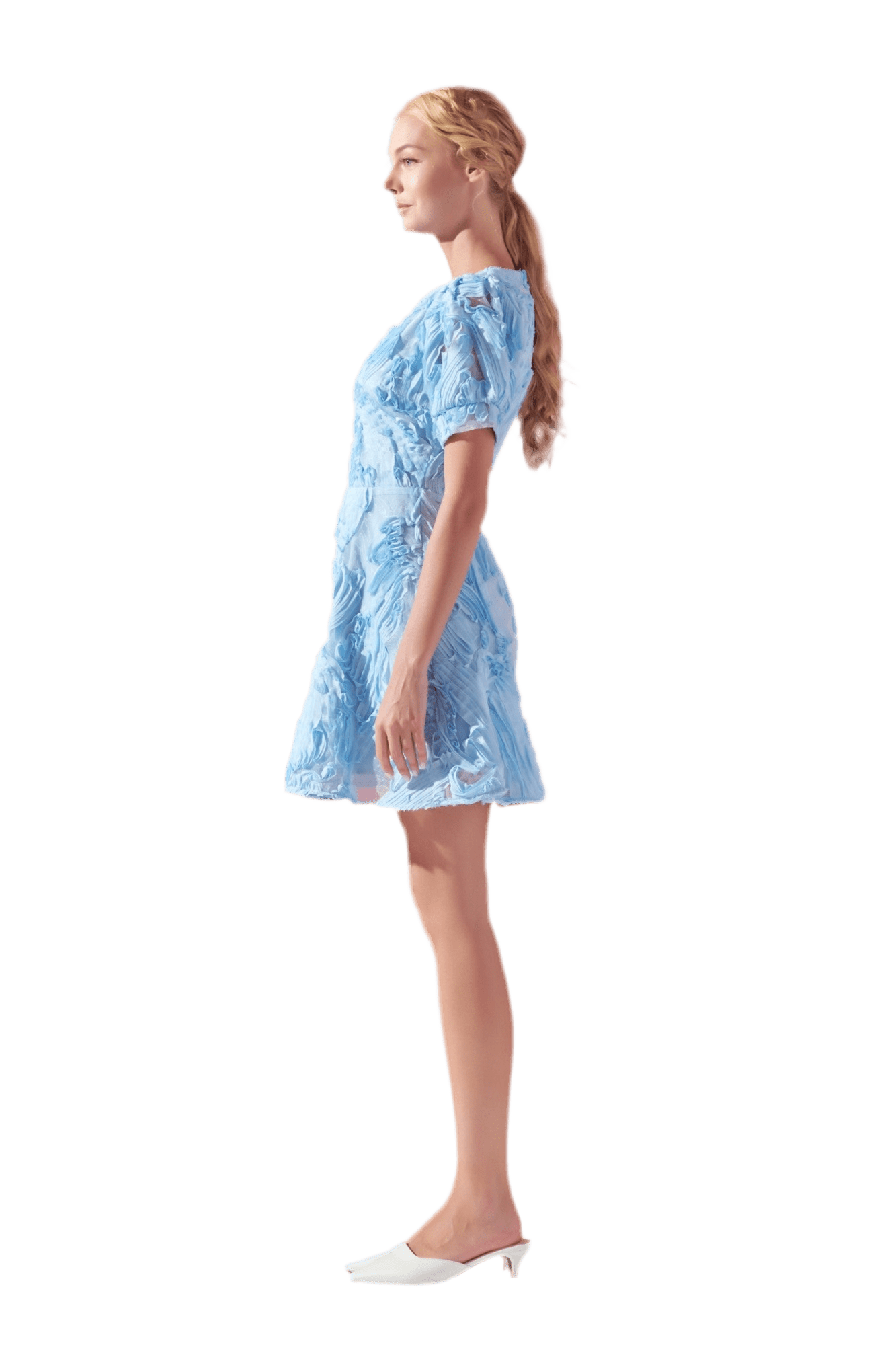 organza mini dress