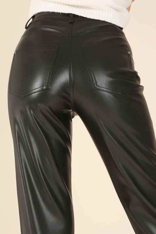 Vegan leather pants - Akana