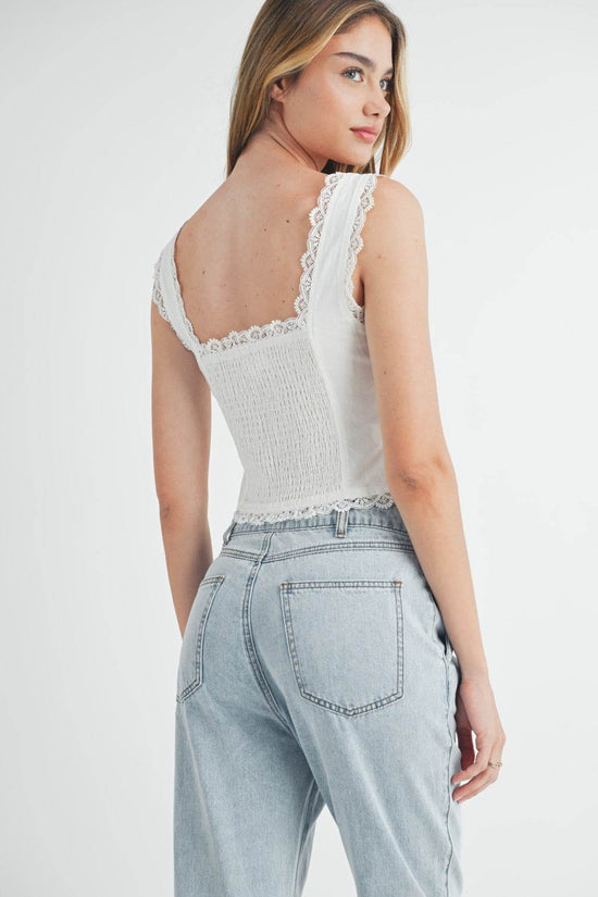 Pleated Front Detail Jeans for Effortless Style and Comfort - Akana Style