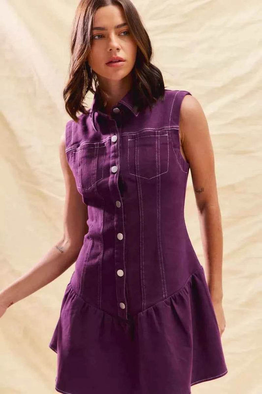Gamelina Mini Dress - Akana Style