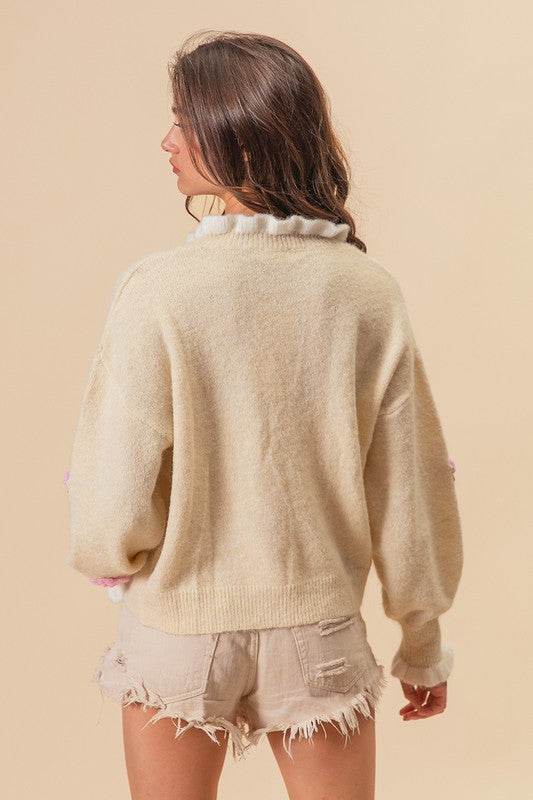 Ruffled Sweater - Akana Style