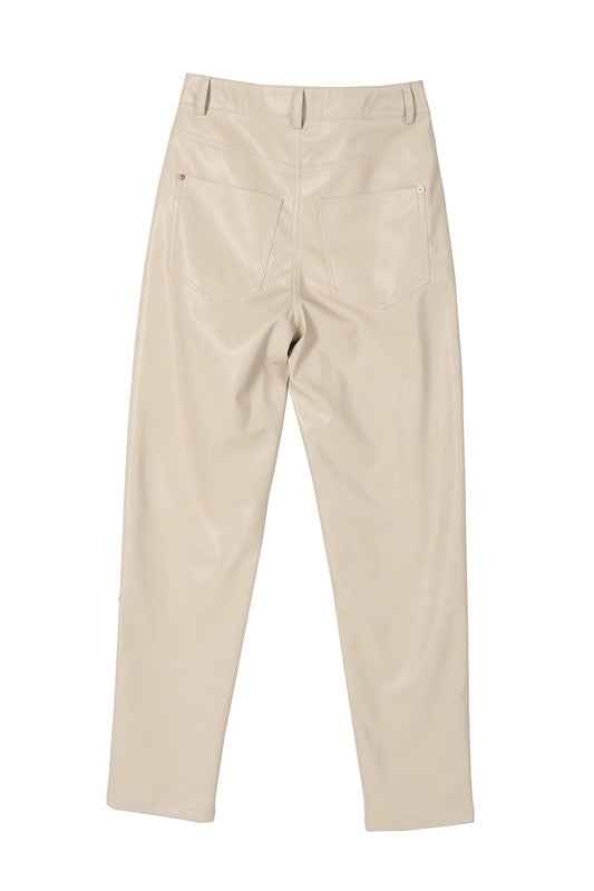 Vegan leather pants - Akana