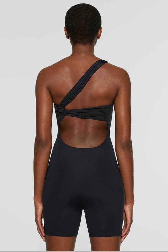 Single Shoulder Romper for Stylish Comfort and Performance - Akana Style