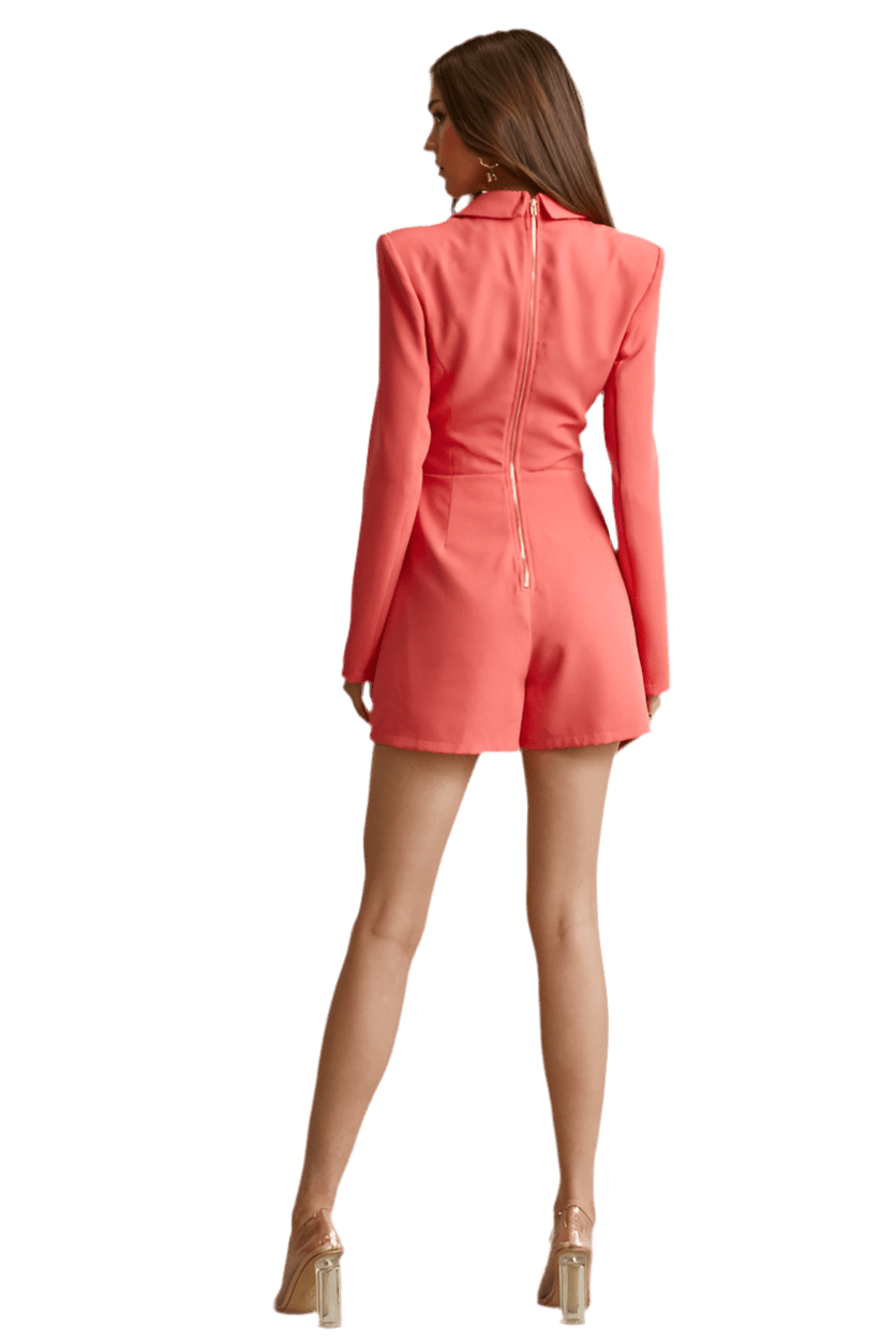 Barbie blazer cargo romper