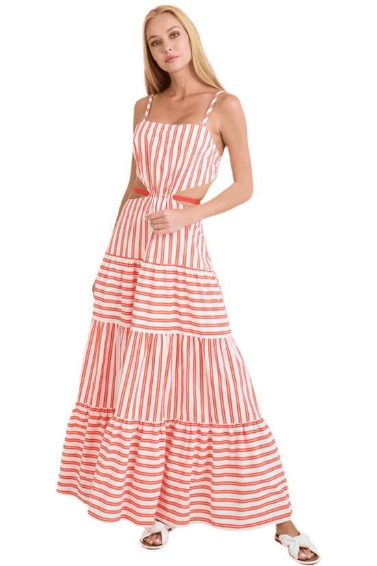 Cutout Maxi Dress for Effortless Style and Elegance - Akana Style