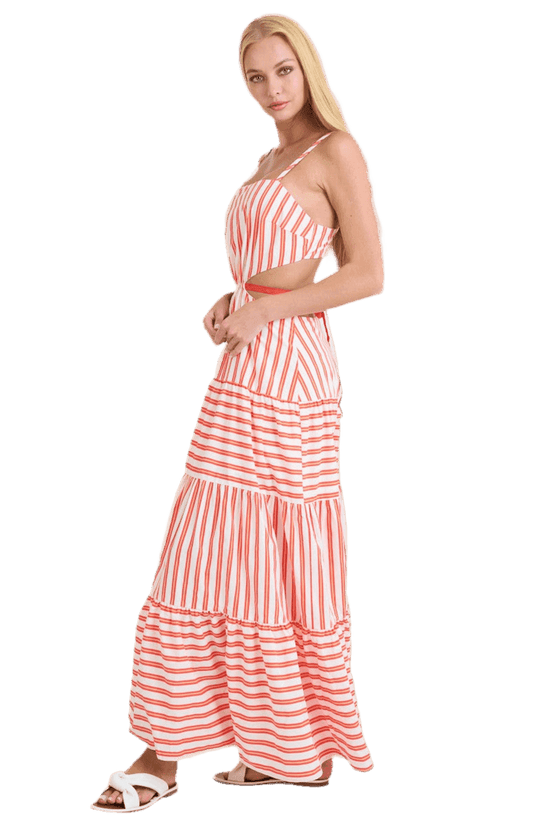 Cutout Maxi Dress for Effortless Style and Elegance - Akana Style