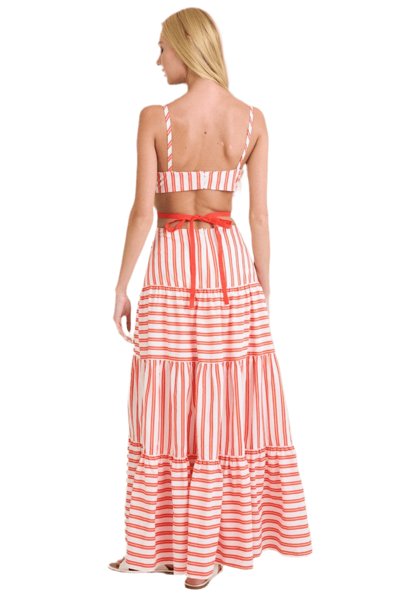 Cutout maxi dress